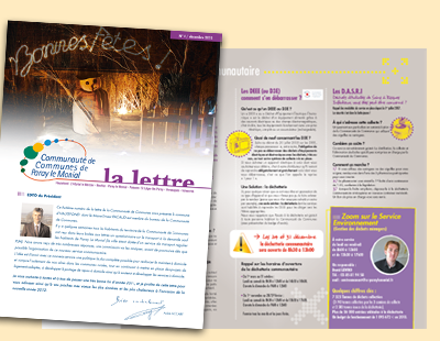 CC de Paray le Monial - Lettre d'information