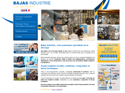 Bajas Industrie - conception – hébergement – maintenance