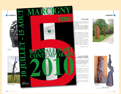 5e Biennale d’Art contemporain de Marcigny – Catalogue d’exposition